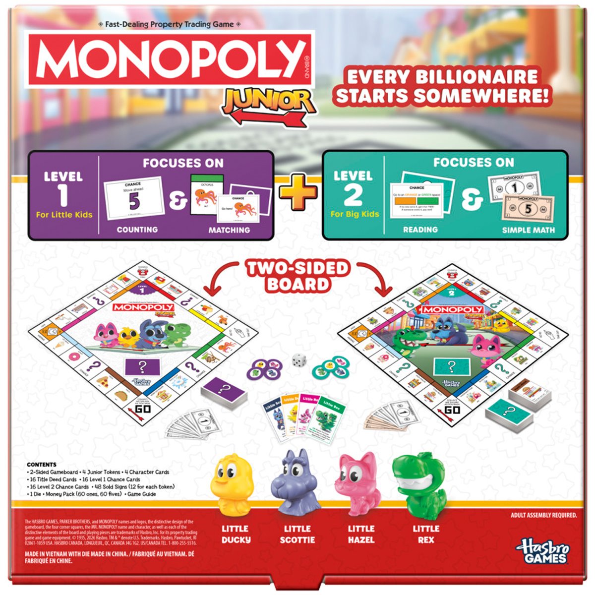 Monopoly Junior Board Game (2026 Edition)