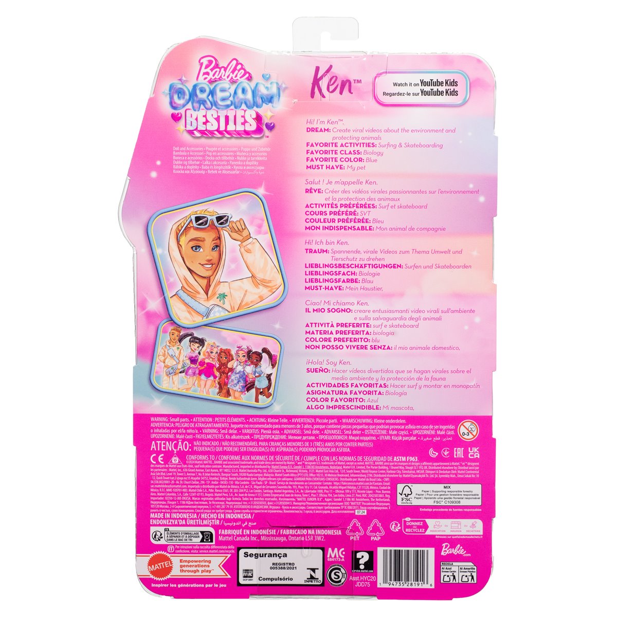 Barbie Dream Besties Ken Doll