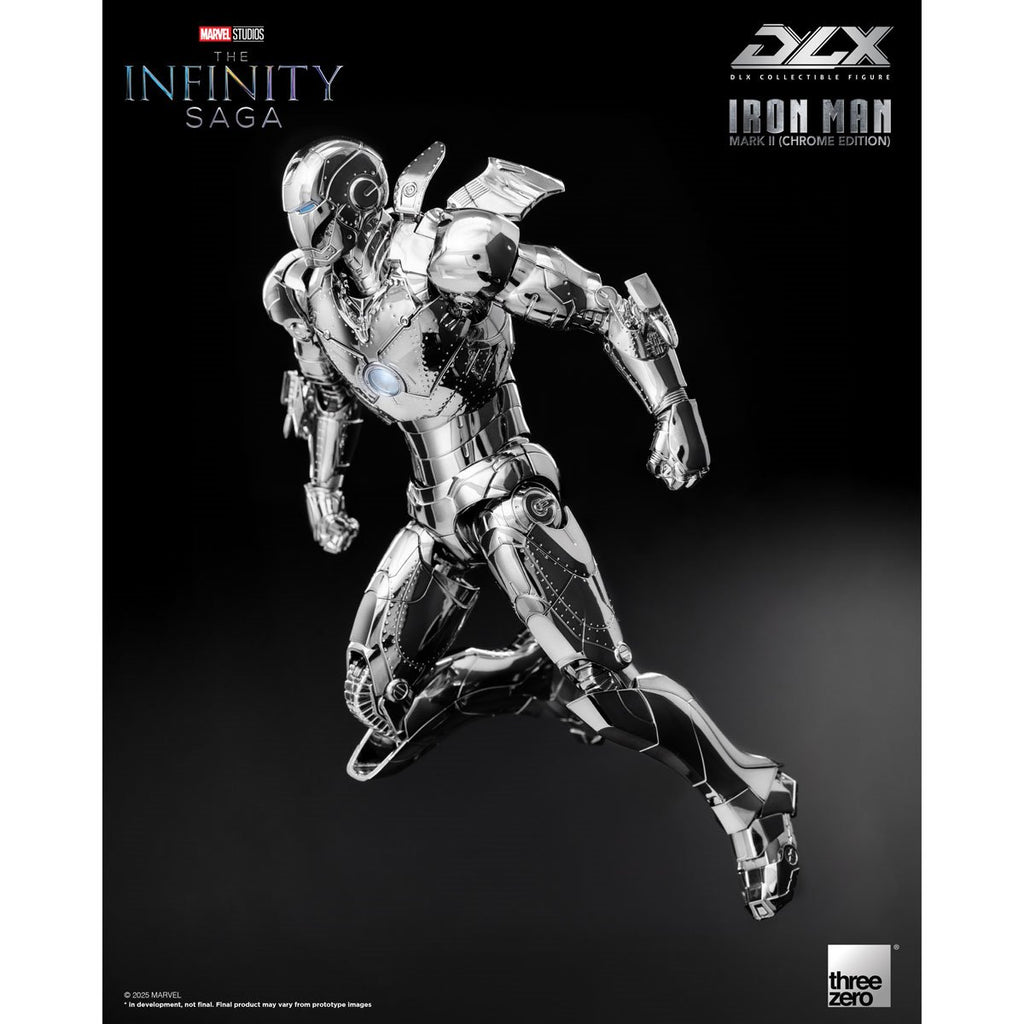 Marvel Studios: The Infinity Saga Iron Man Mark 2 Chrome Edition DLX Action Figure