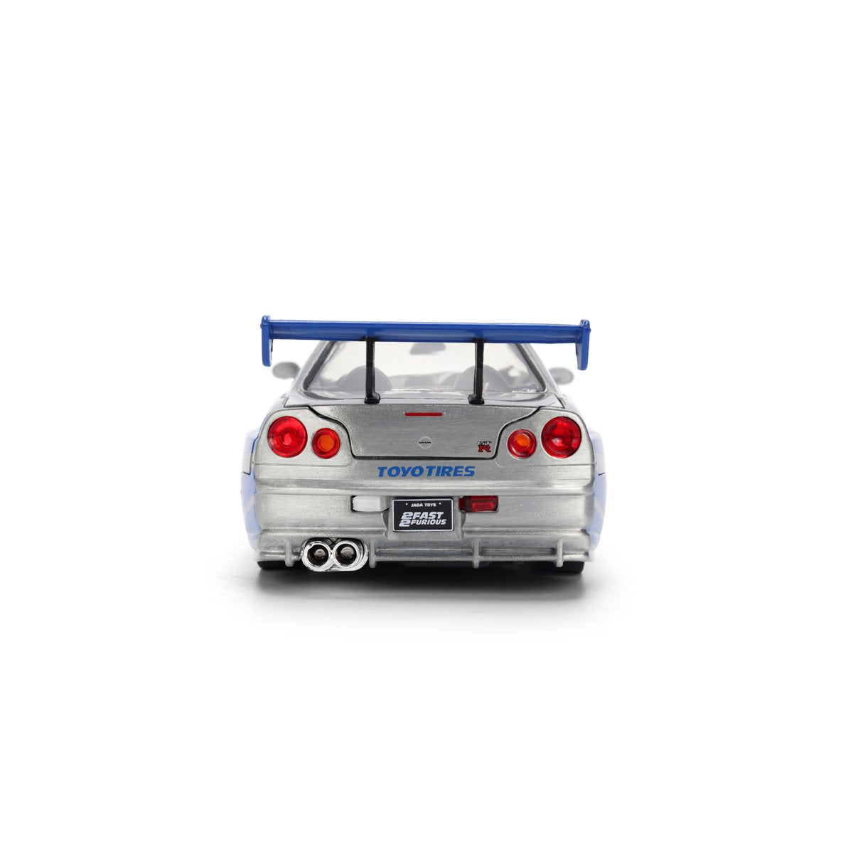 Fast and the Furious 25th Anniversary Brian's Nissan Skyline GT-R R34 1:24 Scale Die-Cast Metal Vehicle