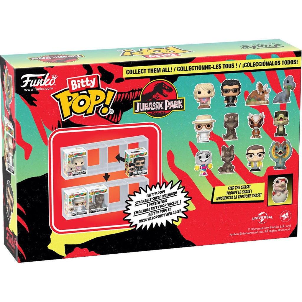 Jurassic Park Velociraptor Funko Bitty Pop! Mini-Figure 4-Pack