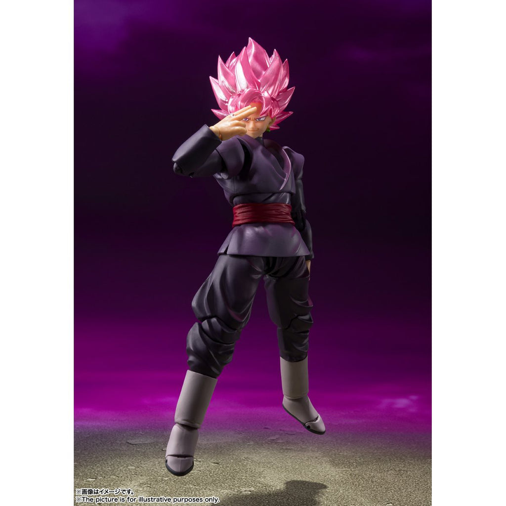 Dragon Ball Super Goku Black Super Saiyan Rose S.H.Figuarts Action Figure - Reissue