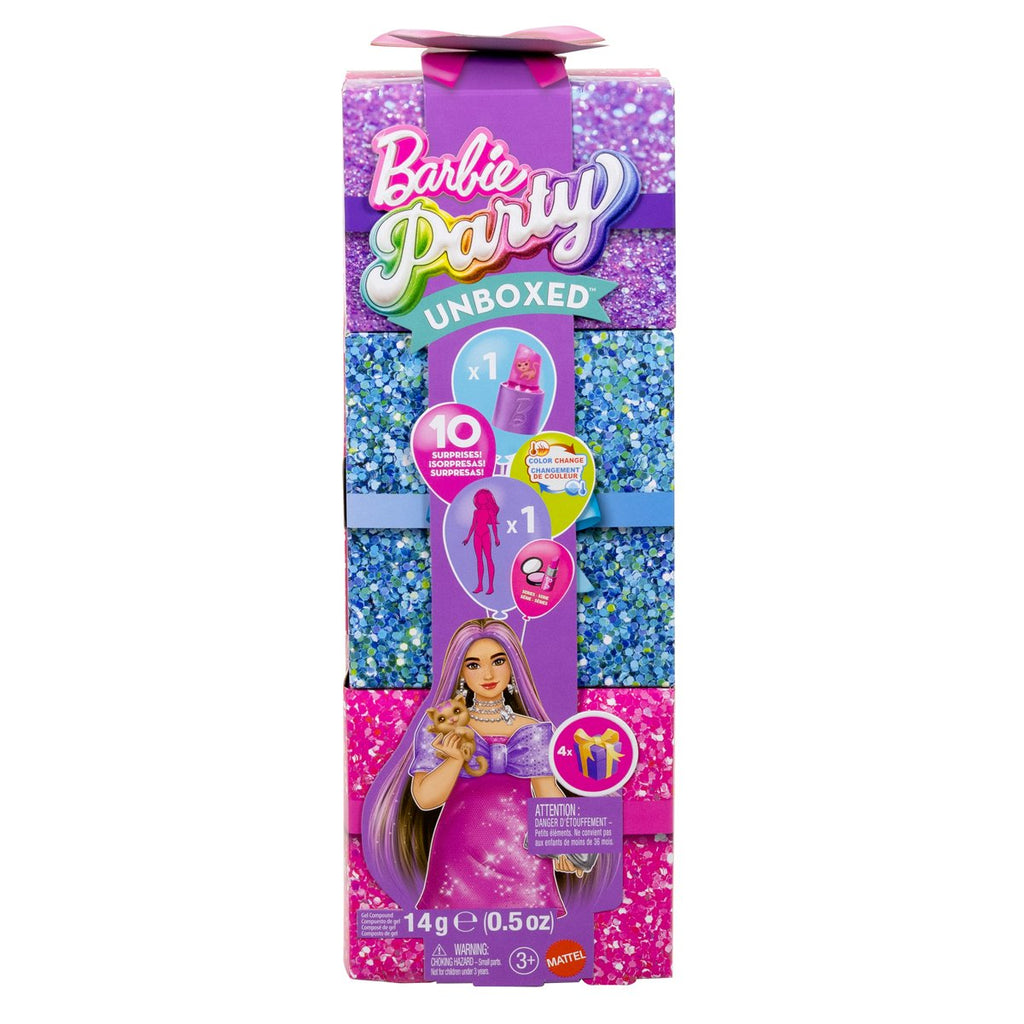 Barbie Party Unboxed Pink Doll