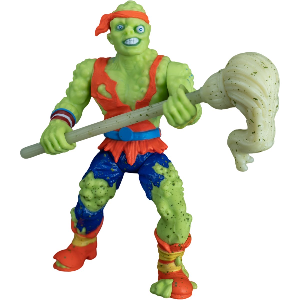 Toxic Crusaders Toxie Glow-in-the-Dark 5-Inch Action Figure - Entertainment Earth Exclusive
