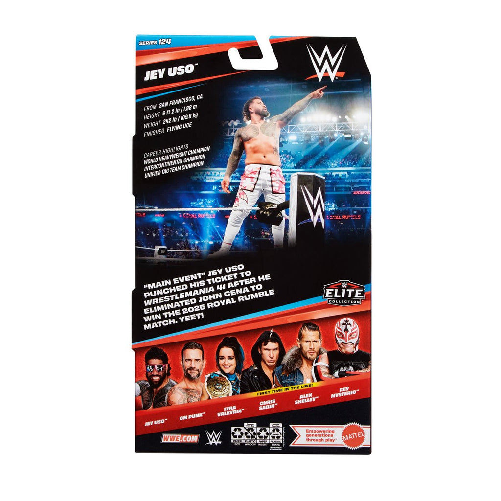 WWE Elite Collection Series 124 Action Figure Case of 8