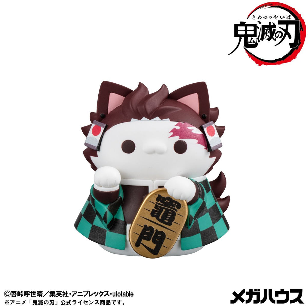 Demon Slayer Fortune Cats Mega Cat Project Mini-Figure Case of 8