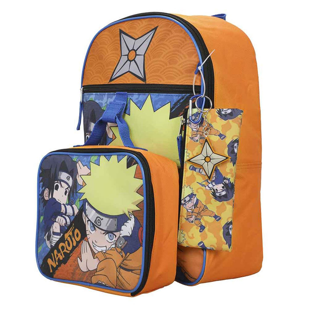 Naruto Chibi Youth Backpack 5-Piece Set