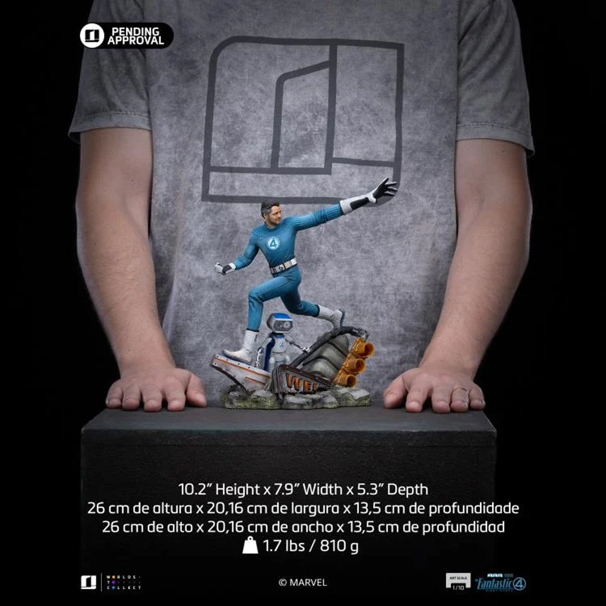 The Fantastic Four: First Steps Mr. Fantastic 1:10 Art Scale Limited Edition Statue
