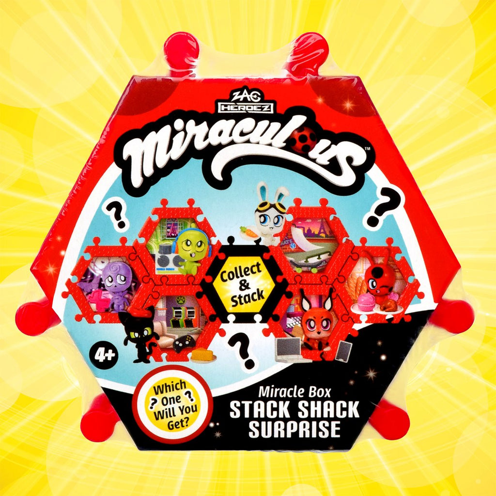 Miraculous Ladybug Miracle Stack Shack Surprise Mini-Figure Case of 16