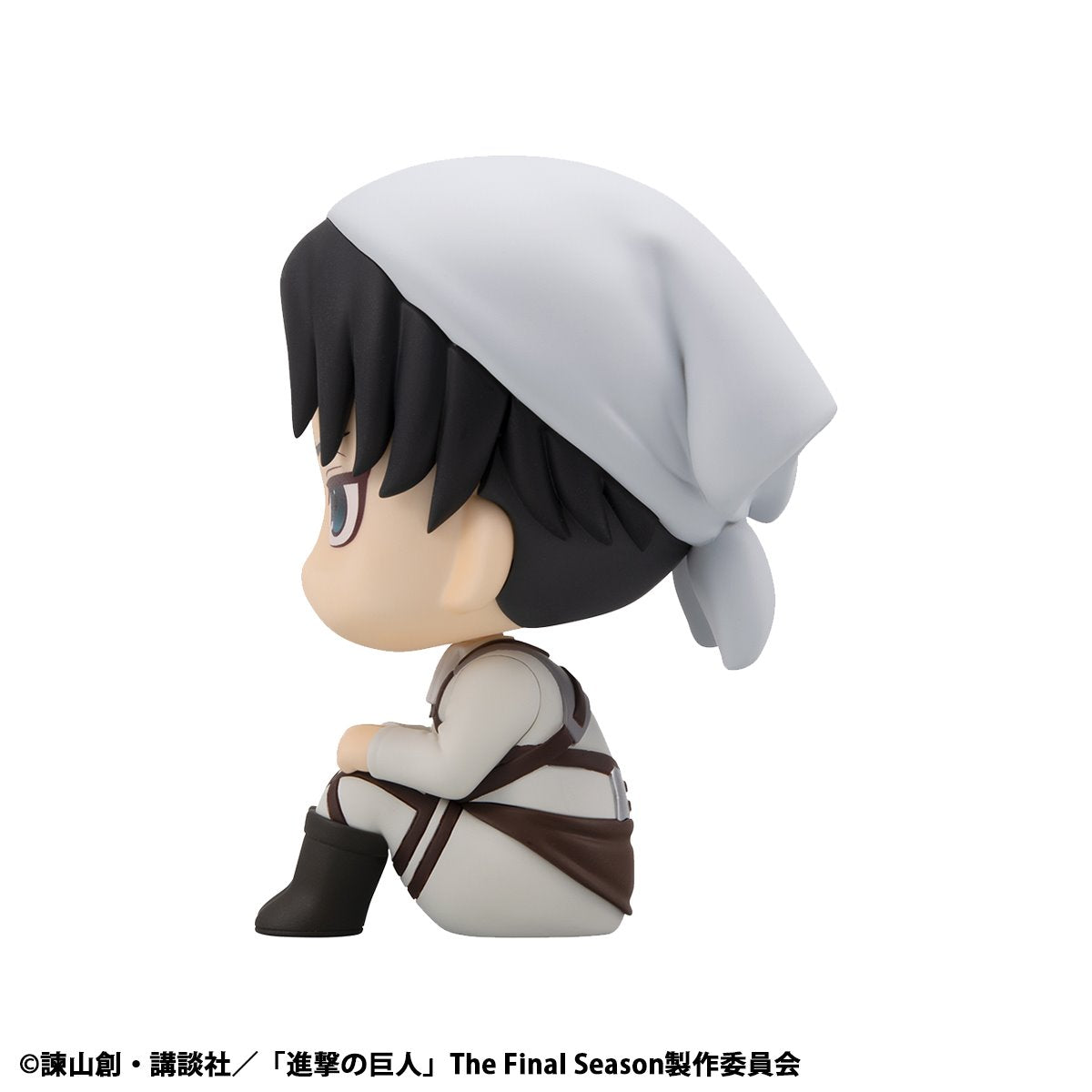 Attack on Titan Levi Cleaning Up Version Look Up Series Statue