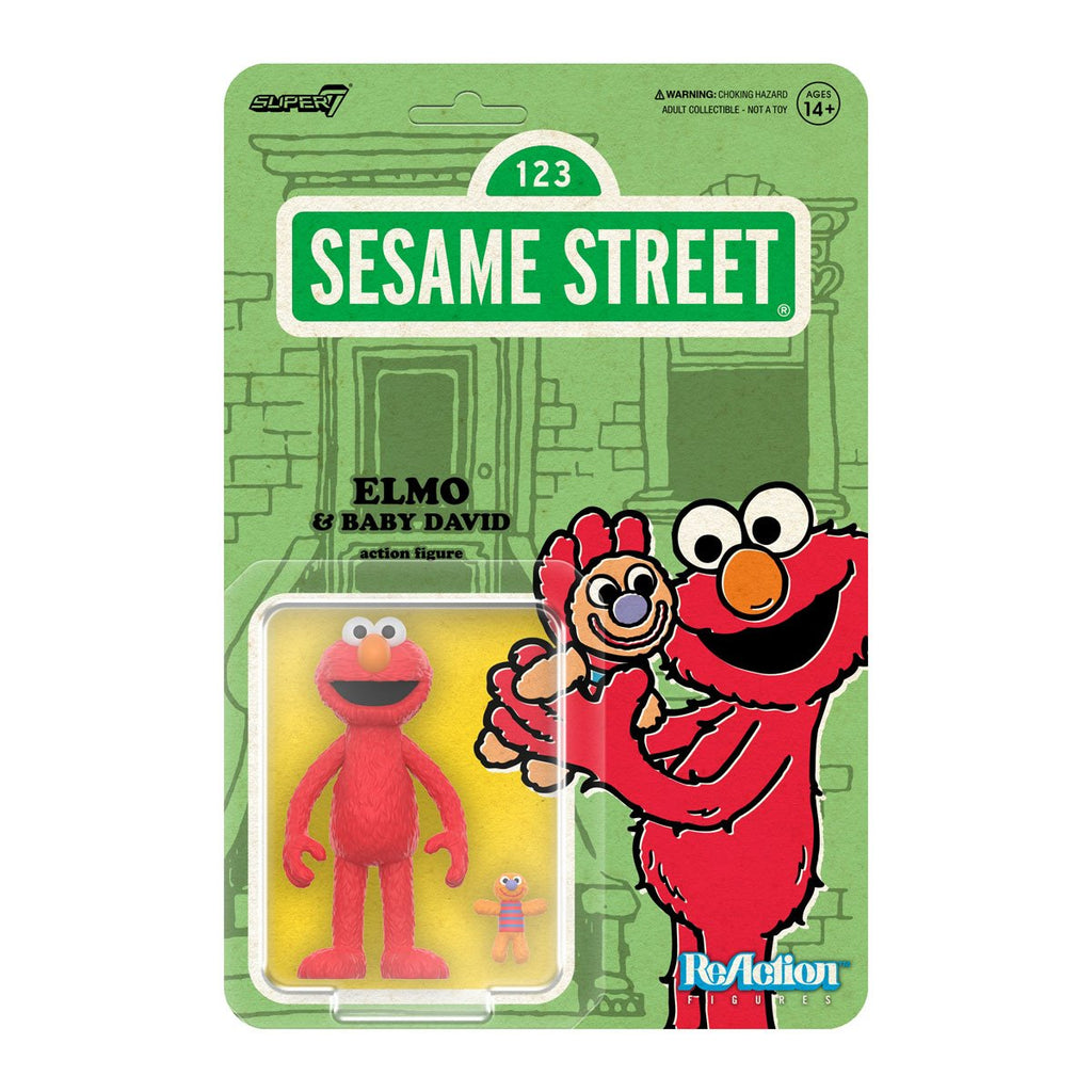 Sesame Street Elmo 3 3/4-Inch ReAction Figure