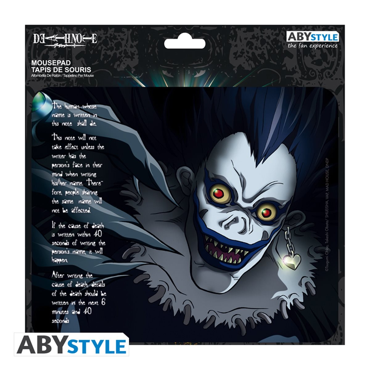 Death Note Ryuk Mousepad