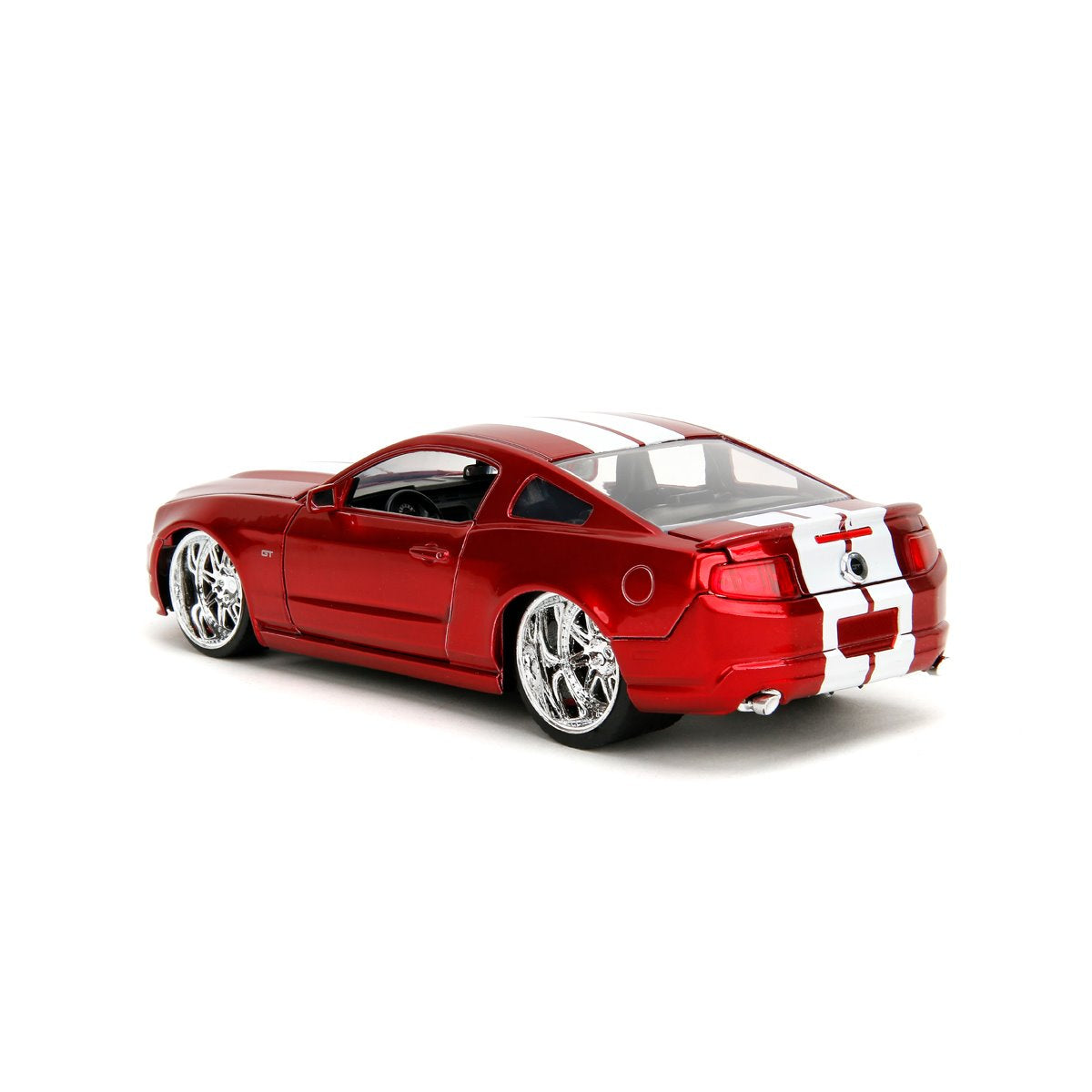Bigtime Muscle 2010 Red Ford Mustang GT 1:24 Scale Die-Cast Metal Vehicle
