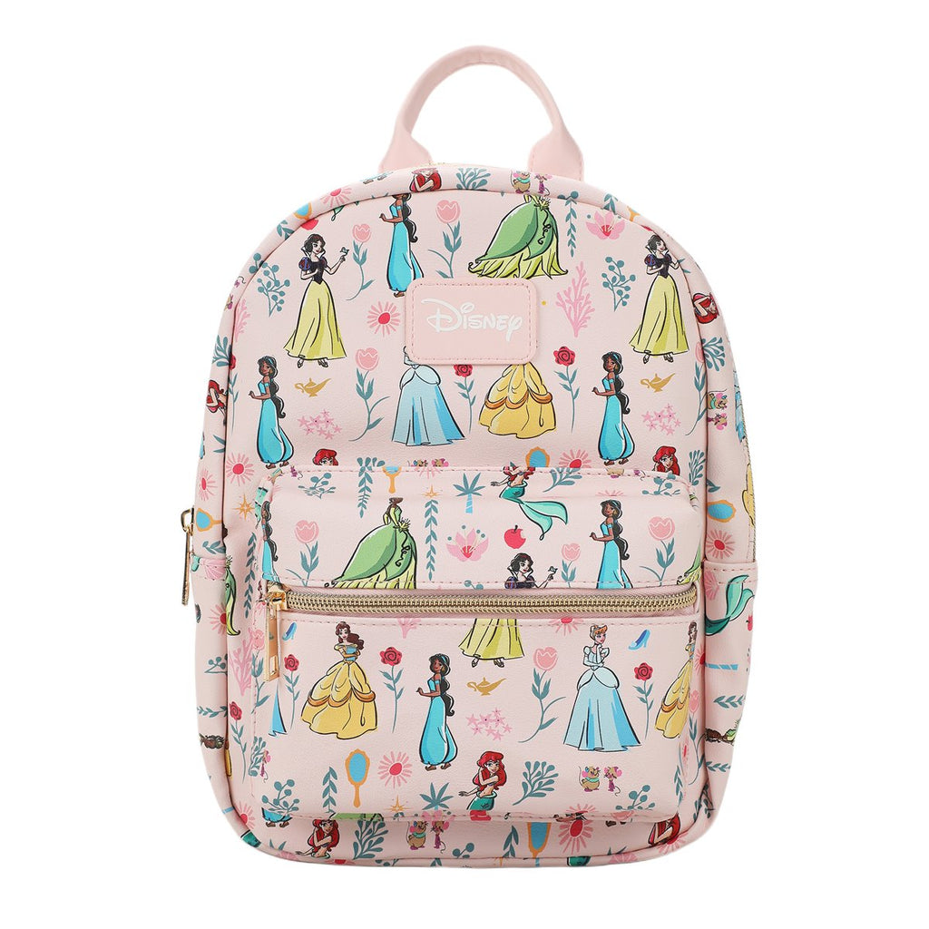 Disney Princesses All Over Print Mini-Backpack