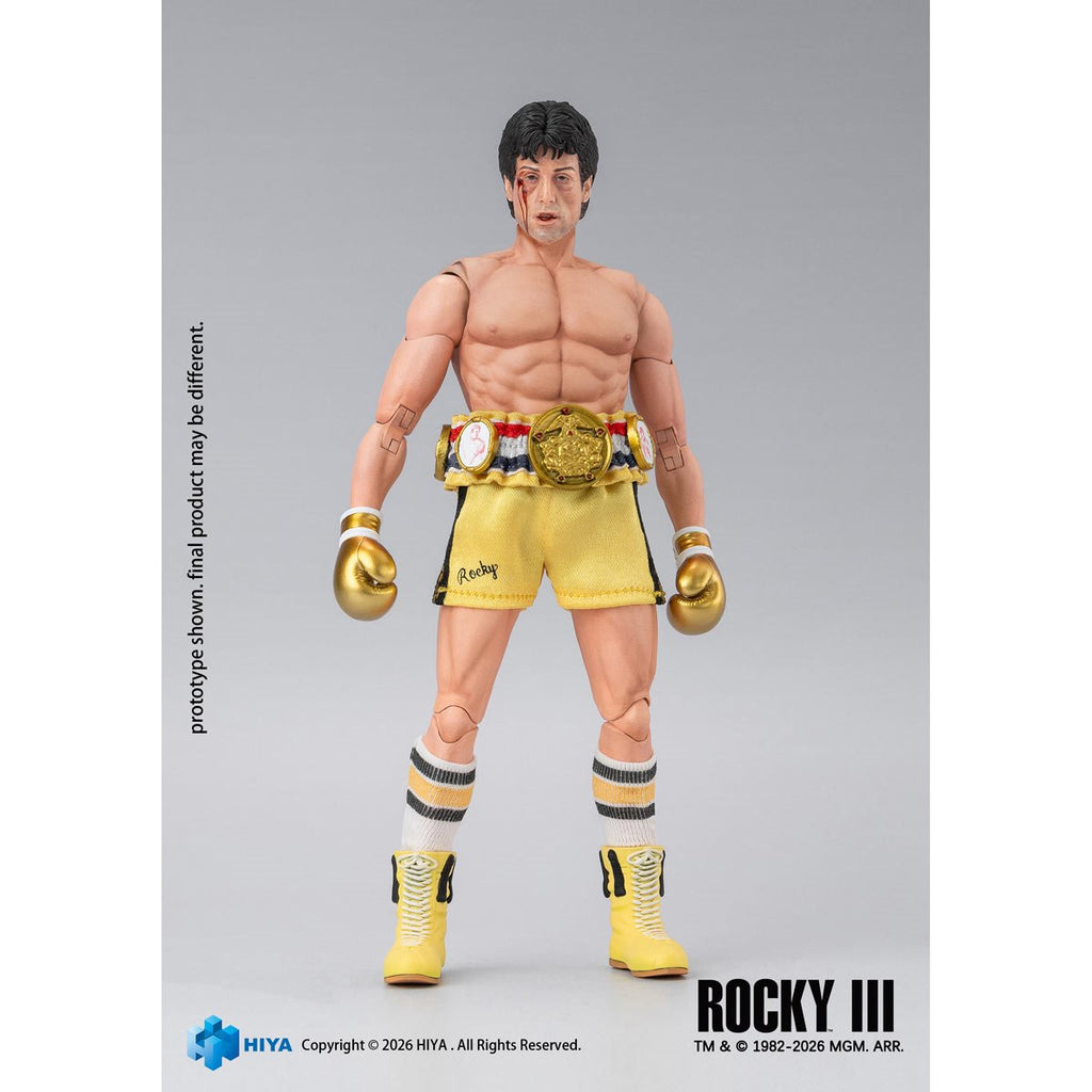 Rocky III Rocky Boxer Version Exquisite Super Series 1:12 Scale Action Figure