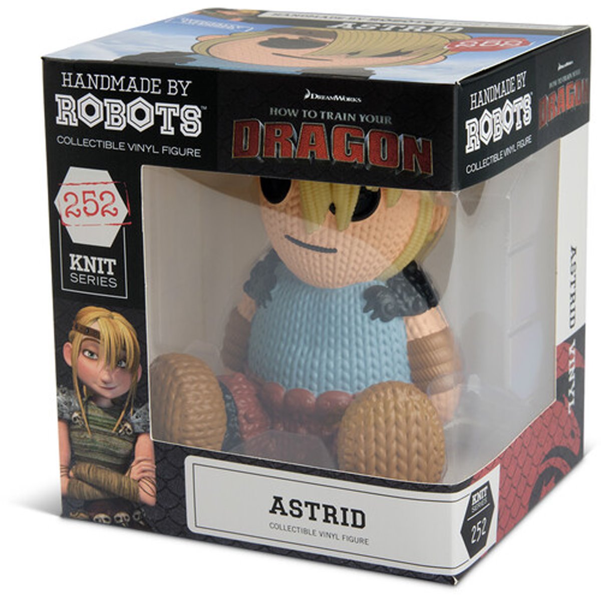 How to Train Your Dragon Astrid #252 Handmade By Robots Vinyl Figure