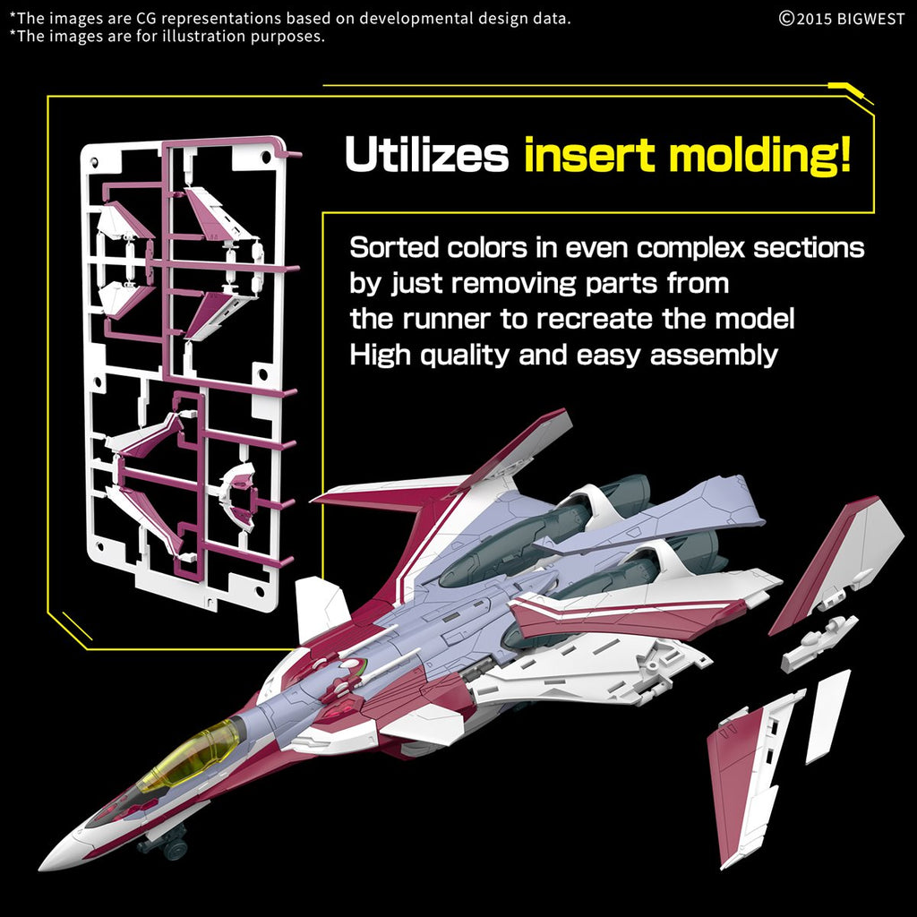 Macross Delta VF-31C Siegfried Mirage Farina Jenius Use High Grade 1:100 Scale Model Kit
