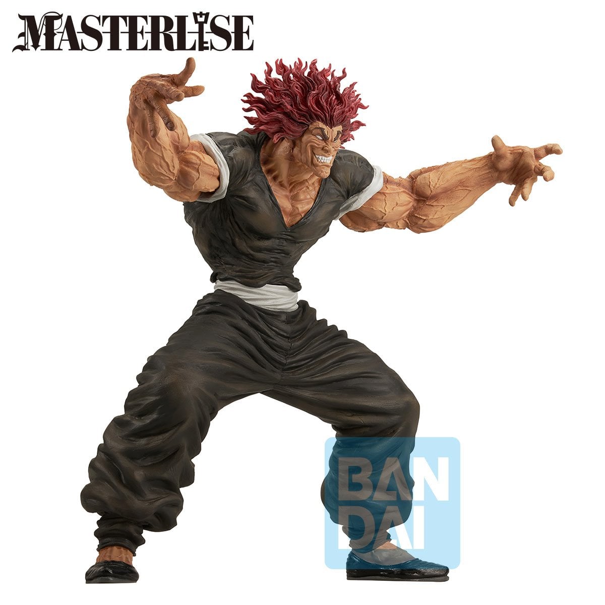 Baki the Grappler Baki Yujiro Hanma The World Can Be Changed With One Fist Masterlise Ichibansho Statue