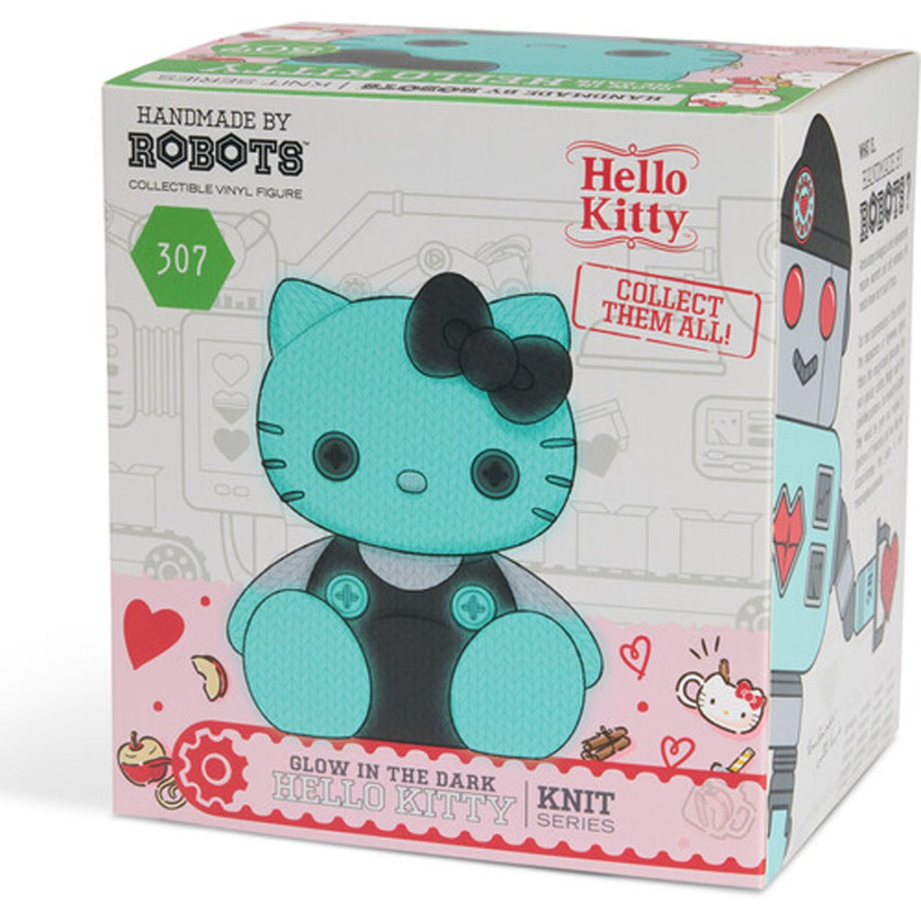Hello Kitty and Friends Hello Kitty #307 Glow-in-the-Dark Handmade By Robots Vinyl Figure