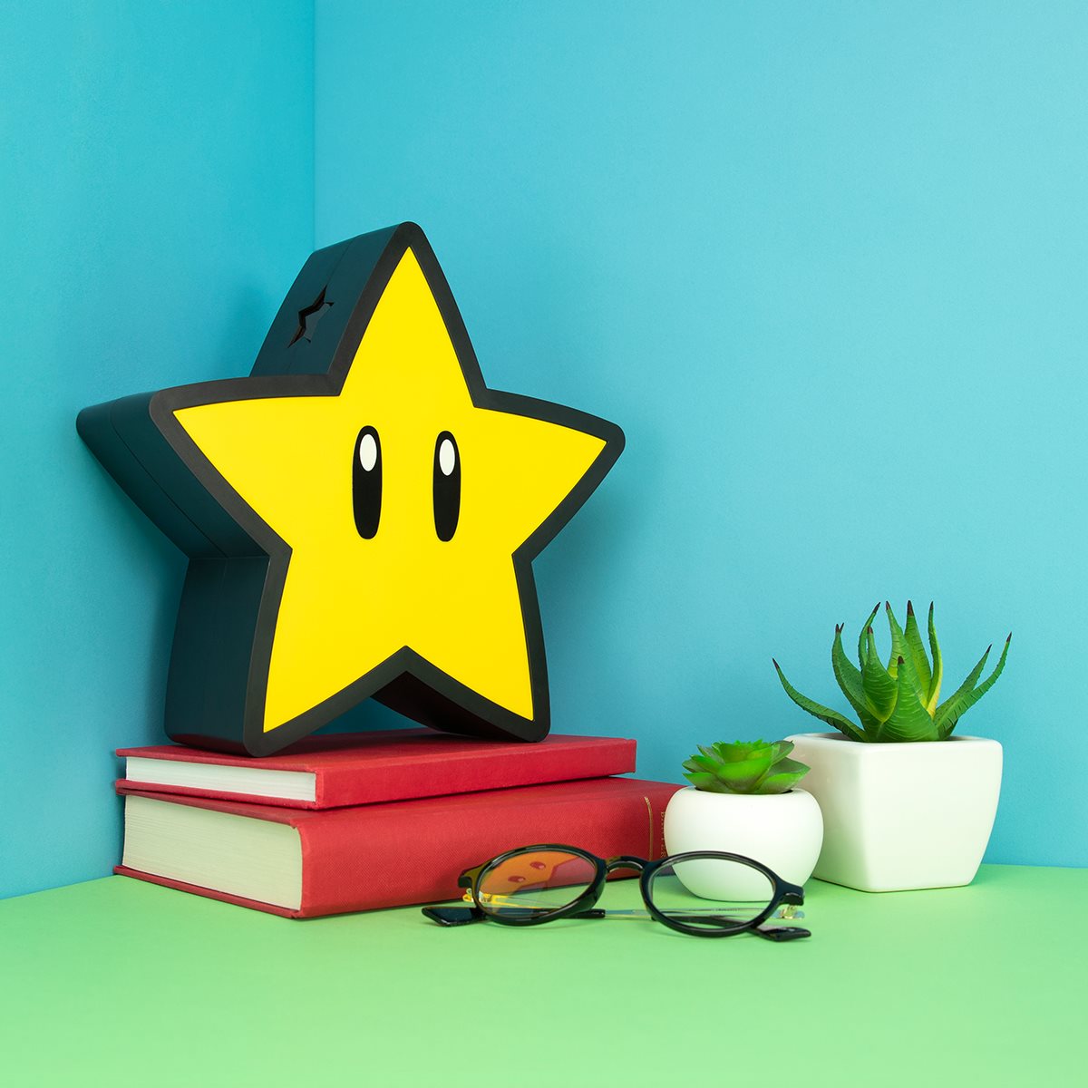 Super Mario Super Star Projection Light Lamp