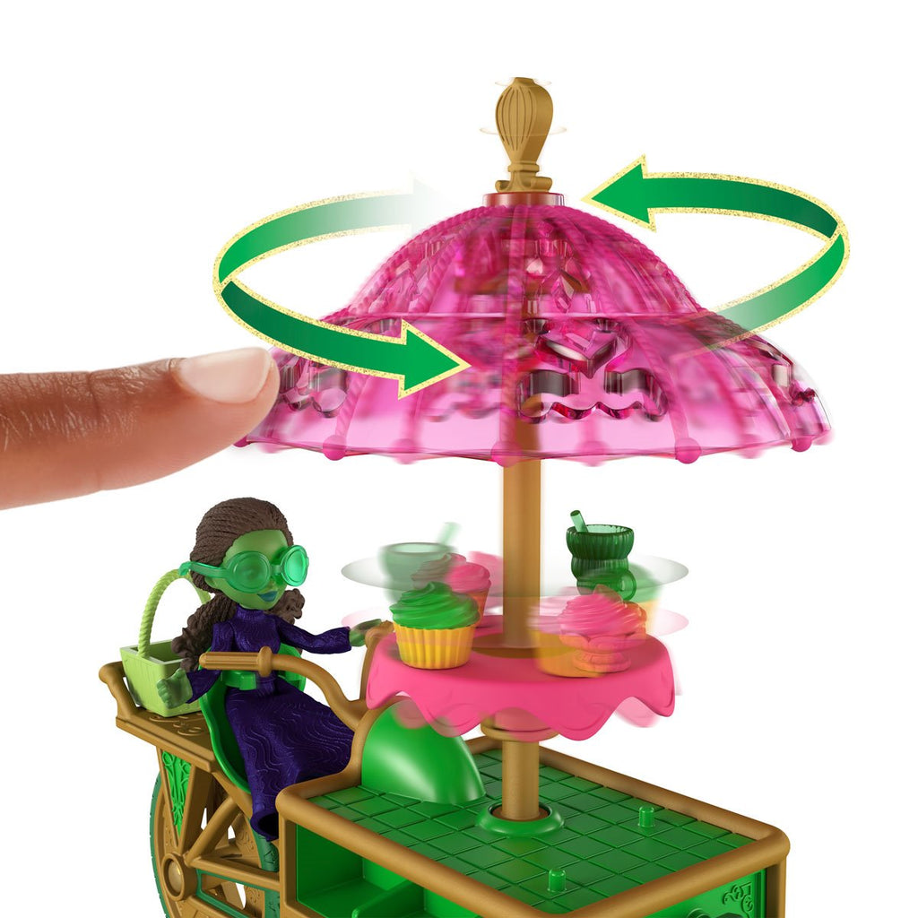 Wicked Emerald City Dessert Cart Playset with Doll