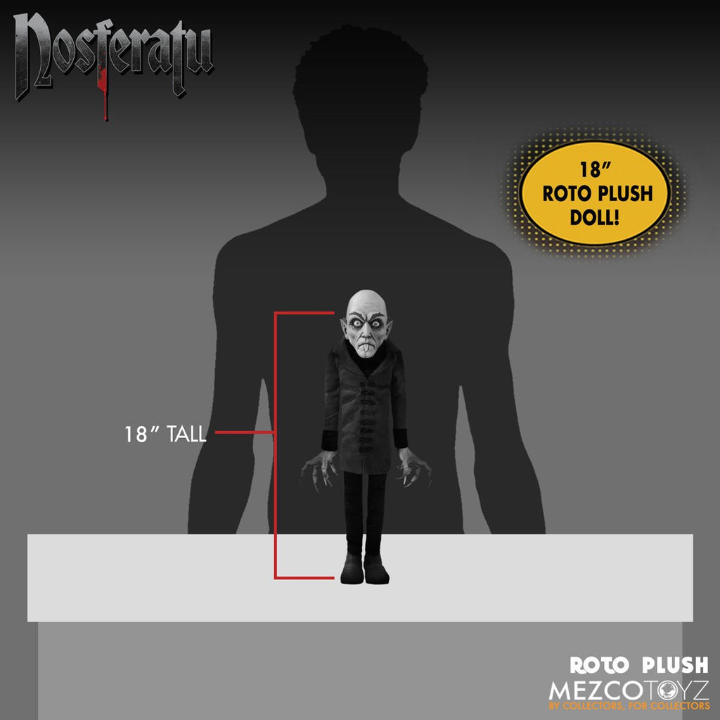 Nosferatu Mezco Designer Series 18-Inch Roto Plush Doll