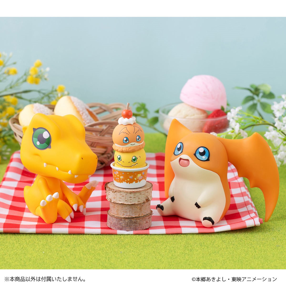Digimon Adventure Stack Up and Change Tsumichen Mini-Figure Case of 8