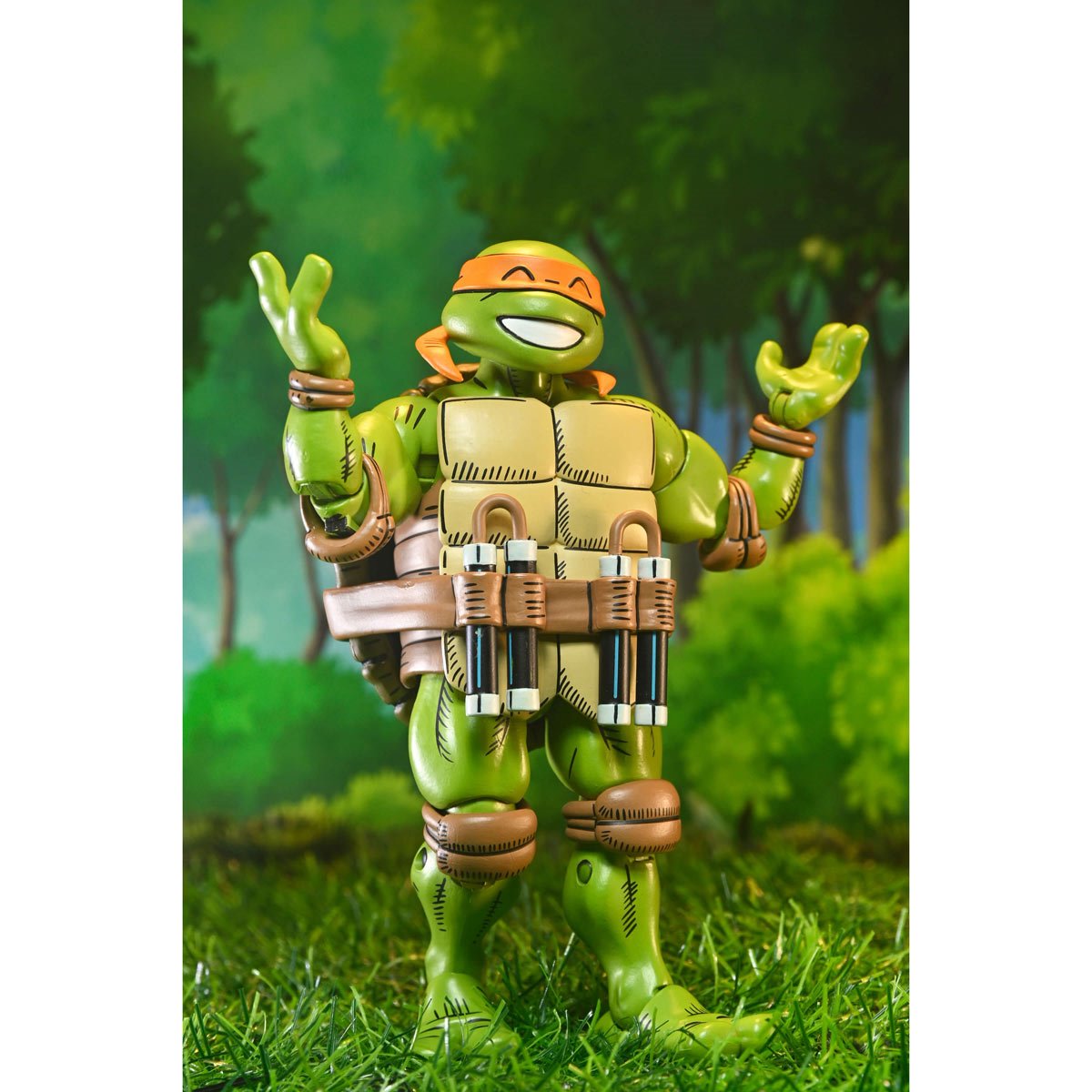 Teenage Mutant Ninja Turtles x Usagi Yojimbo Ultimate Michelangelo 7-Inch Scale Action Figure
