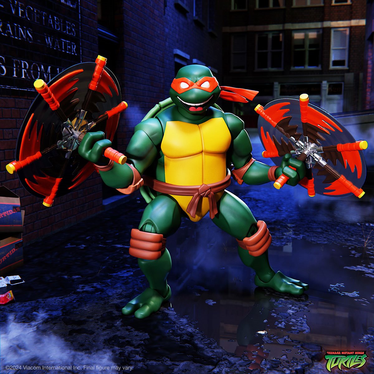 Teenage Mutant Ninja Turtles Ultimates Wave 12 Michelangelo 7-Inch Action Figure