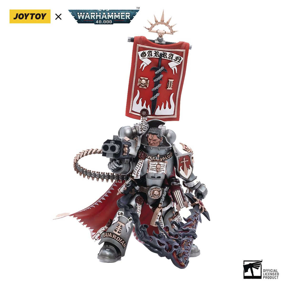Joy Toy Warhammer 40,000 Grey Knights Castellan Crowe 1:18 Scale Action Figure