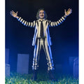 Beetlejuice (1988) Black and White Striped Suit 7-Inch Scale Action Figure