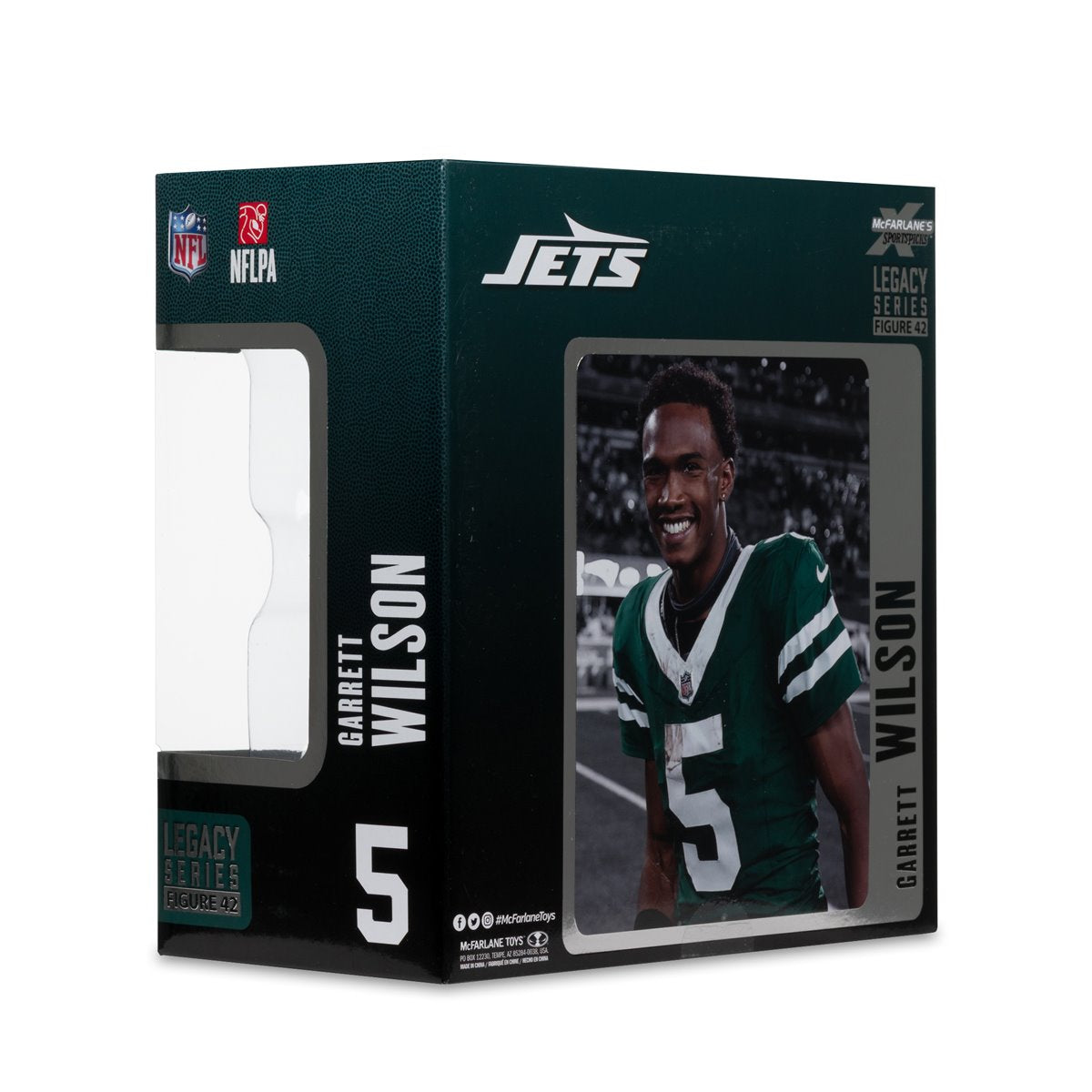 NFL SportsPicks 2025 New York Jets Garrett Wilson 7-Inch Scale Posed Figure