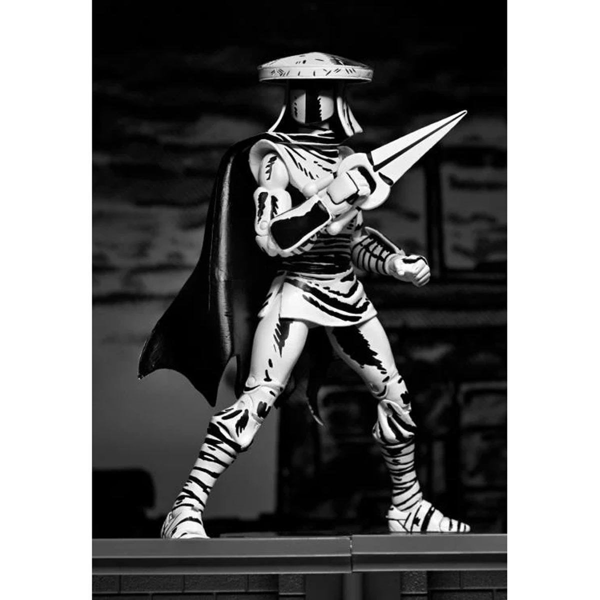 Teenage Mutant Ninja Turtles Mirage Comics Elite Foot Ninja Guard Black & White Variant 7-Inch Scale Action Figure
