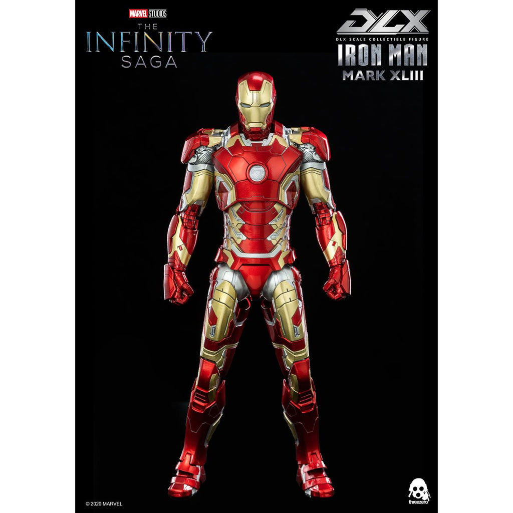 Avengers: Infinity Saga Iron Man Mark 43 DLX 1:12 Scale Action Figure
