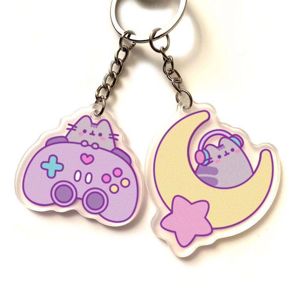Pusheen Gamer Girl Keystrap