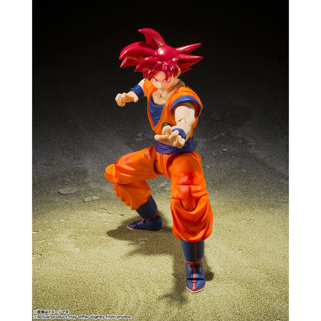Dragon Ball Super Super Saiyan God Son Goku Instilled with the Light of Righteous Hearts S.H.Figuarts Action Figure