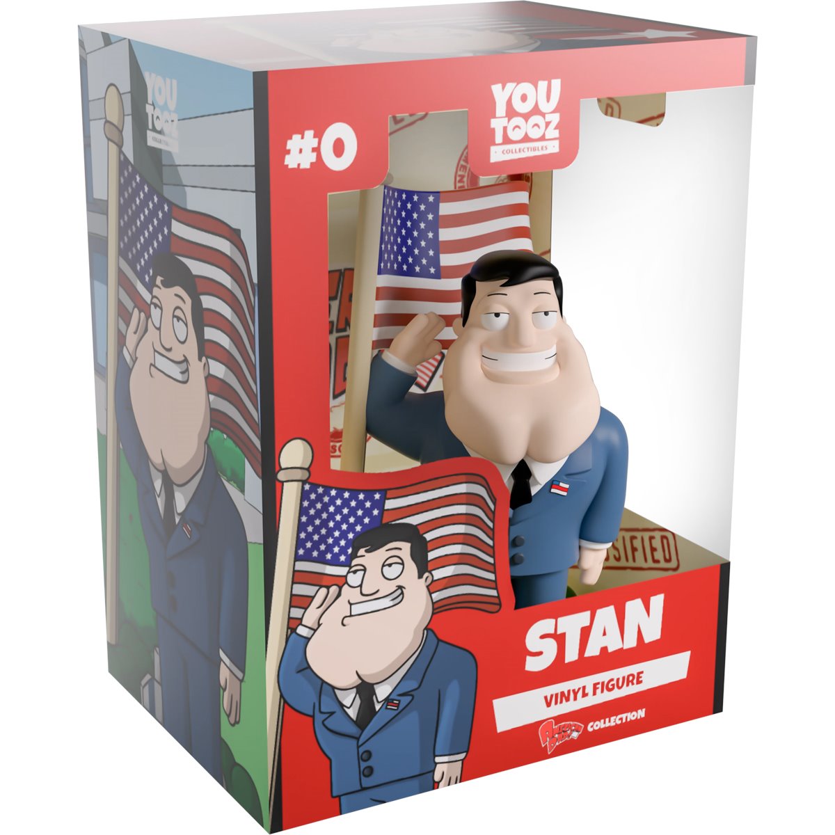 American Dad! Collection Stan Vinyl Figure #0
