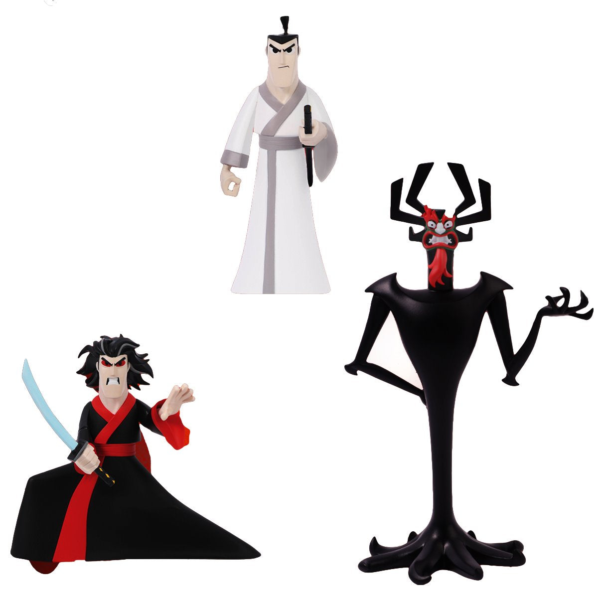 Samurai Jack 5 Points Action Figure Deluxe Set of 3