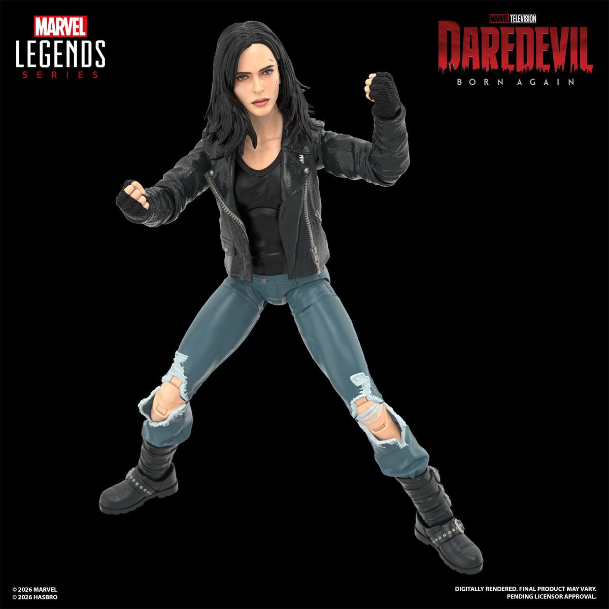 Daredevil: Born Again Marvel Legends Series  Daredevil & Jessica Jones 6-Inch Action Figures