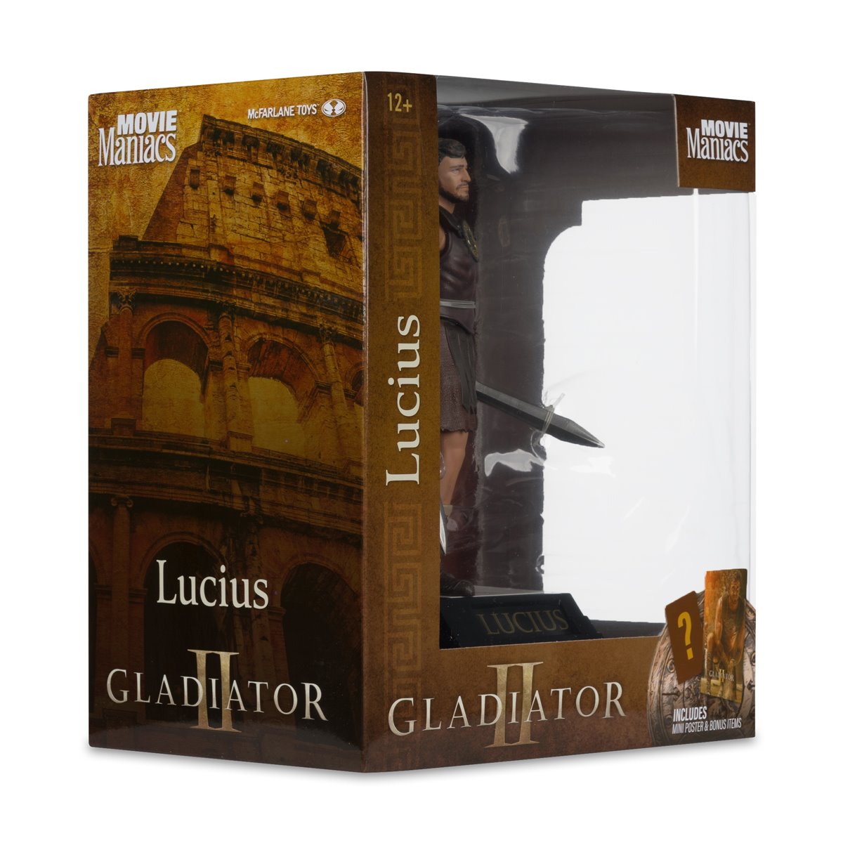 Movie Maniacs Paramount Wave 1 Gladiator II Lucius 6-Inch Posed Figure