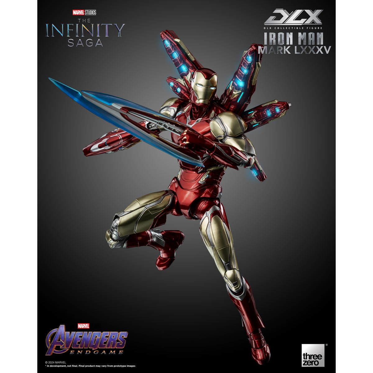 Marvel Studios: The Infinity Saga Iron Man Mark 85 DLX Action Figure