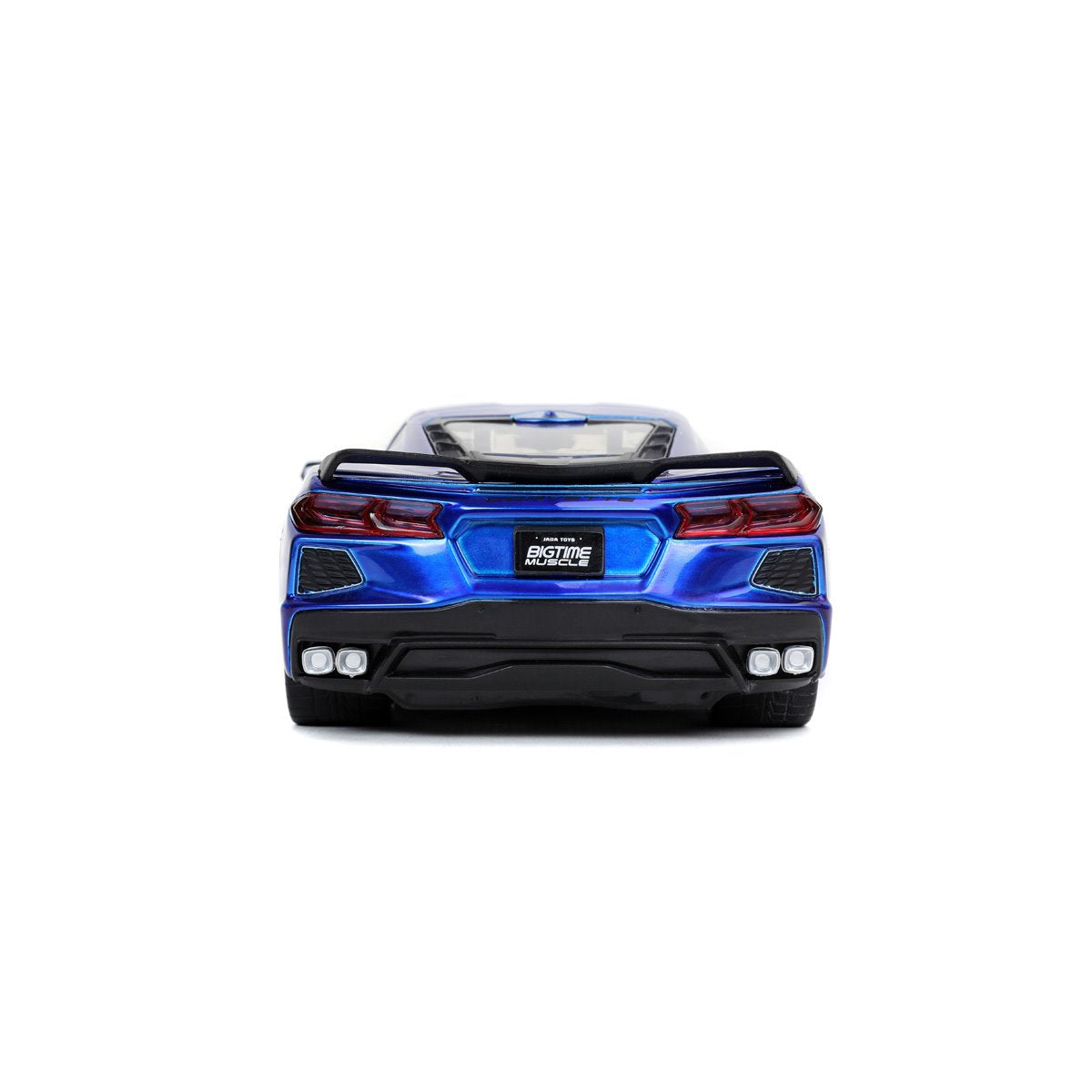 Bigtime Muscle 2020 Chevy Corvette Stingray Candy Blue 1:24 Scale Die-Cast Metal Vehicle