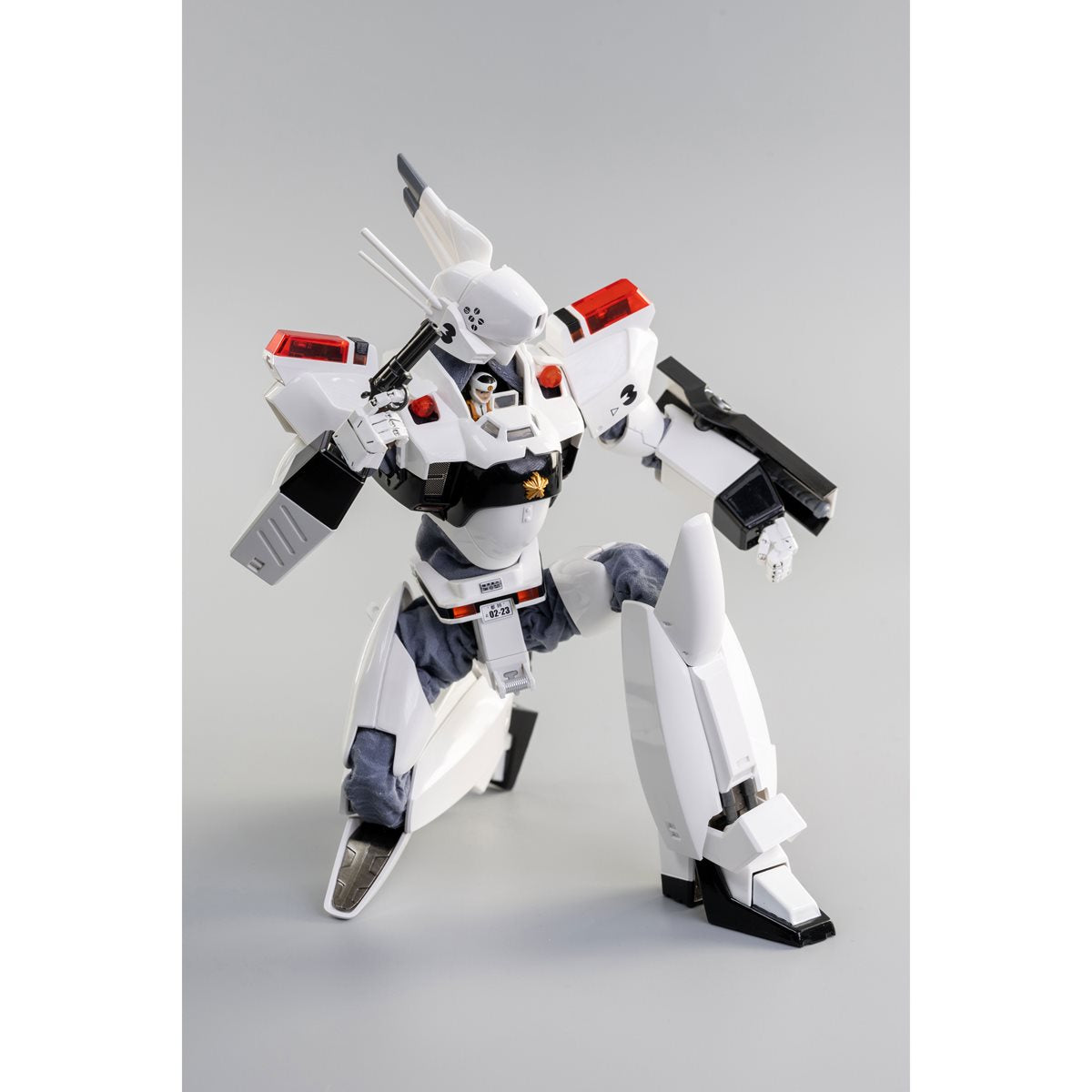 Mobile Police Patlabor Ingram Unit 2 ROBO-DOU 1:35 Scale Action Figure with Unit 3 Attachment