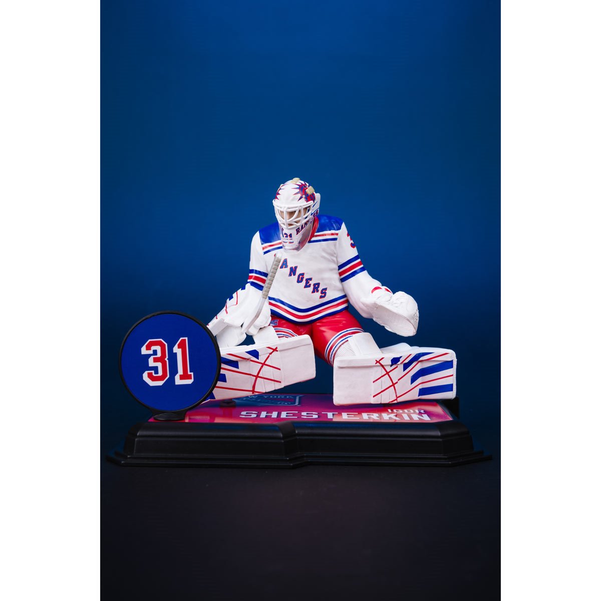 NHL SportsPicks New York Rangers Igor Shesterkin 7-Inch Posed Figure