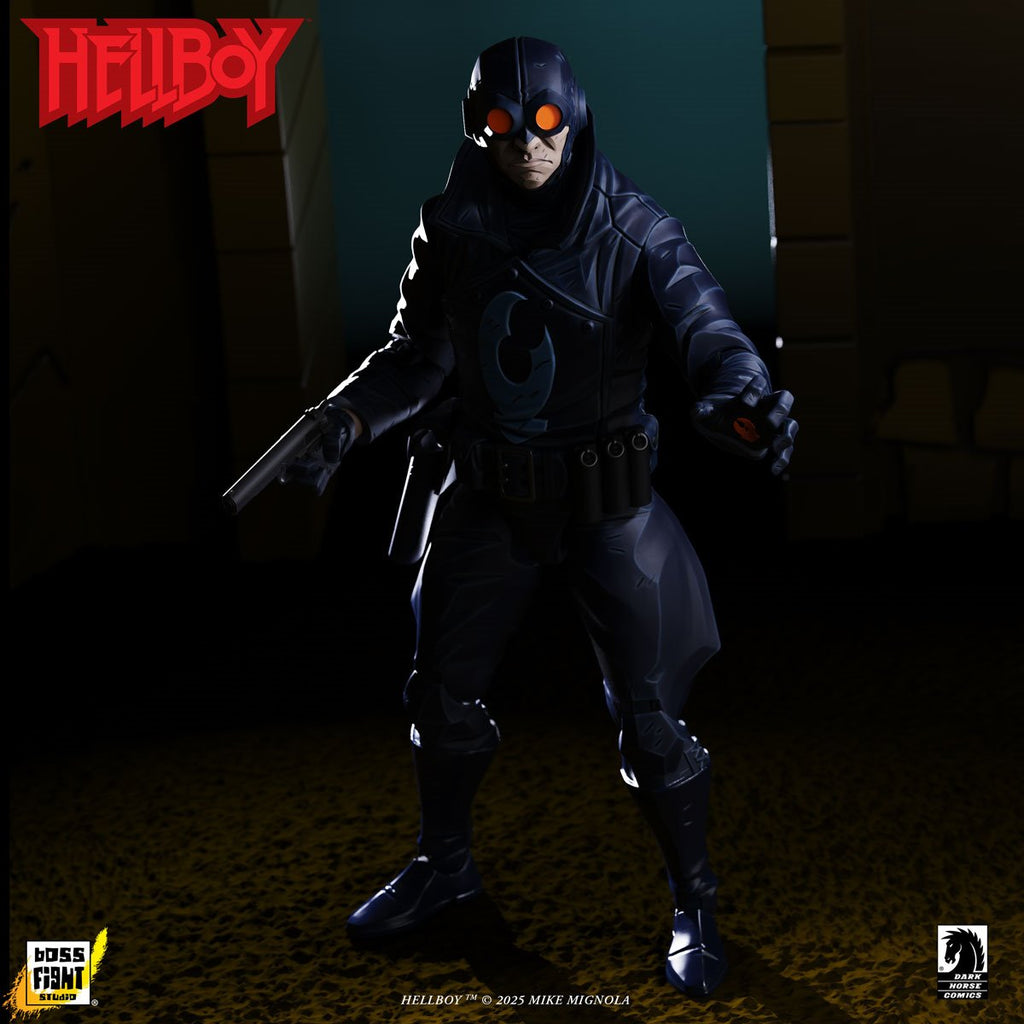 Hellboy Lobster Johnson The Iron Prometheus 1:12 Scale Wave 1 Action Figure