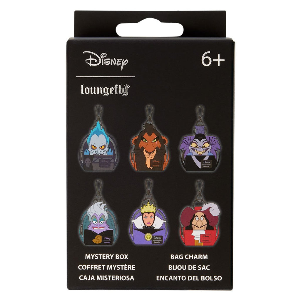 Disney Villains Mini-Backpack Mystery Box Bag Charm Random 1 Pack