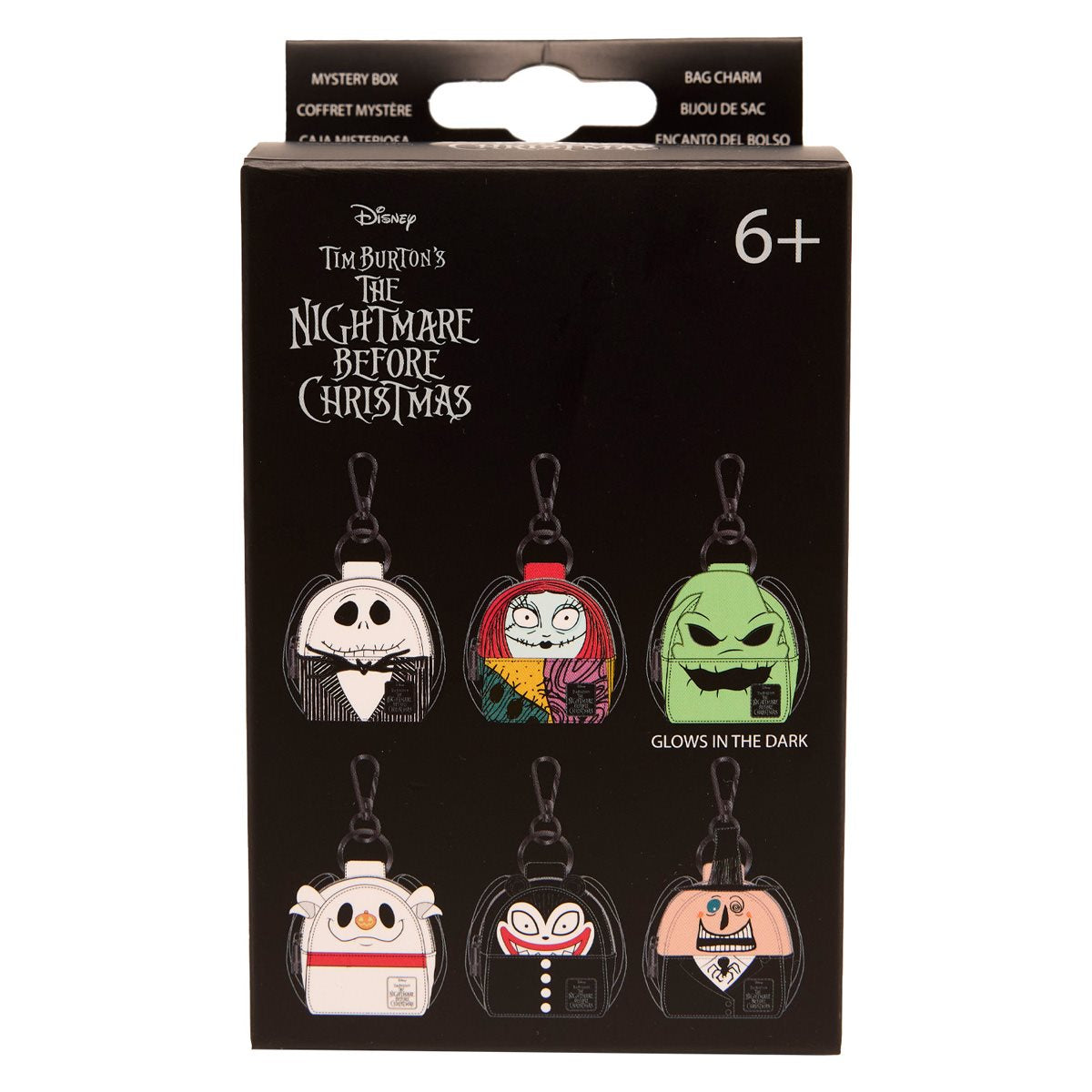 The Nightmare Before Christmas Mini-Backpack Mystery Box Bag Charm Random 1-Pack