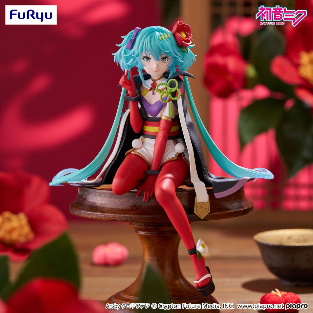 Vocaloid Hatsune Miku Flower Fairy Camellia Noodle Stopper Statue