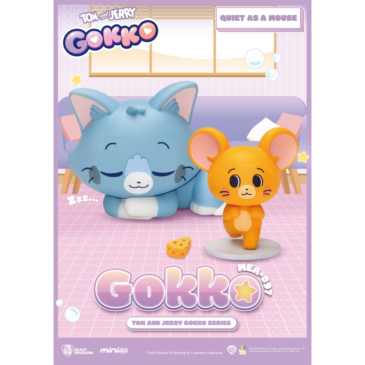 Tom and Jerry Gokko MEA-097 Mini-Figure Blind Box Case of 6