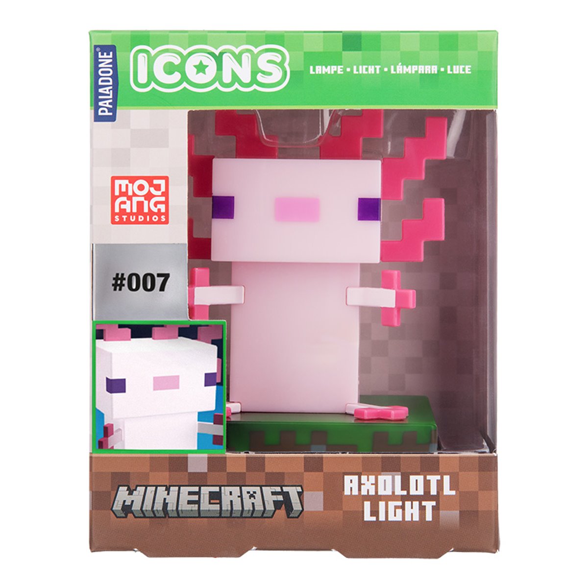 Minecraft Axolotl Icon Light